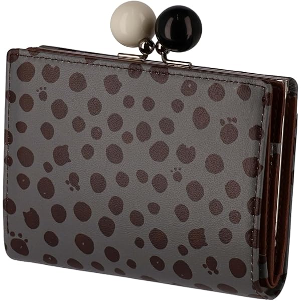 Amazon | [ツモリチサト] 二つ折り財布 札入れ がま口 ポルカ